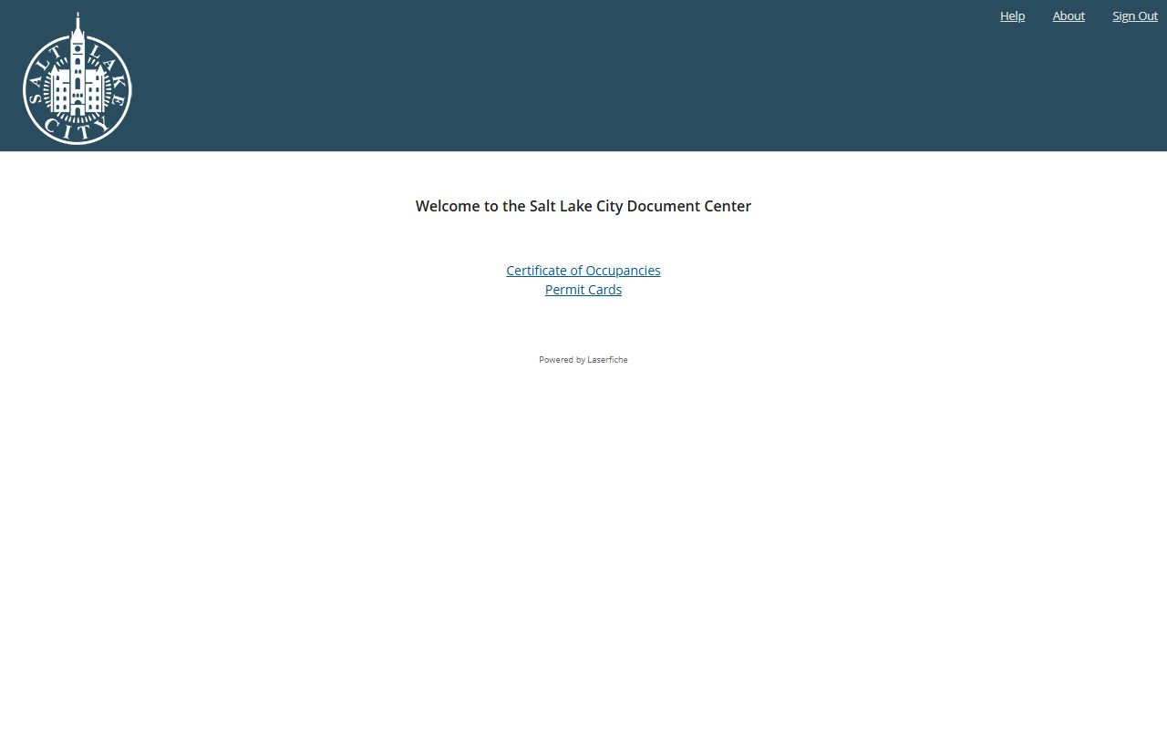 Salt Lake City historical building permit search for property deed research